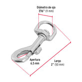 Fiero Swivel Clip 7/16X2.
